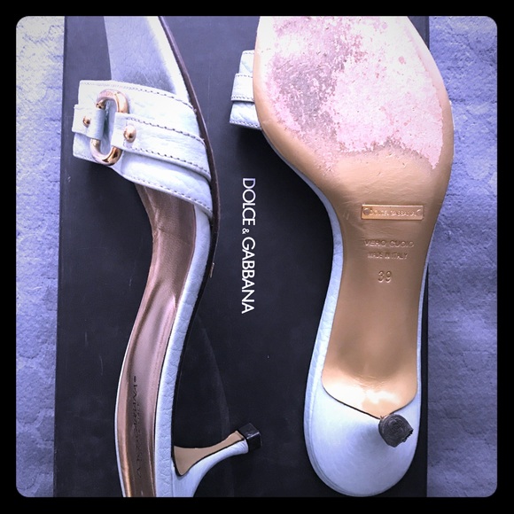 dolce and gabbana light blue shoes